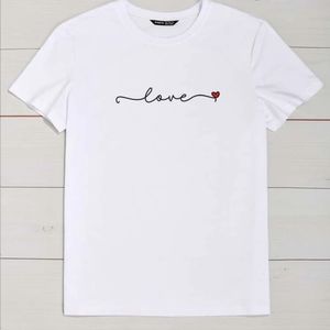SHEIN Love ❤️  Casual tee size small